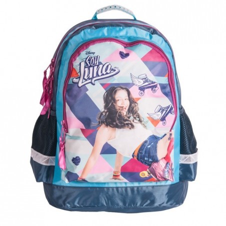 Plecak szkolny Soy Luna - niebiesko-różowy