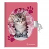 Pachnący pamiętnik Rachael Hale różowy z szarym kotkiem
