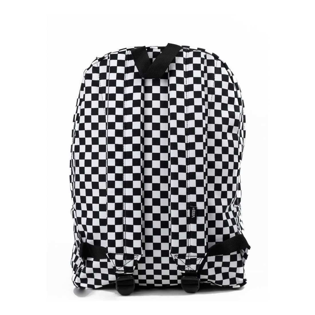 Plecak młodzieżowy Vans Old Skool II Black/White Check szachownica - plecak-tornister.pl
