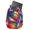 Plecak młodzieżowy CoolPack CP COLLEGE CANDY CHECK kolorowe kwadraty tęcza kieszeń na laptop - 5 przegród - A530