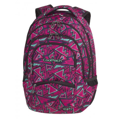 Plecak młodzieżowy CoolPack CP COLLEGE WATERMELON soczysty czerwony arbuz - 5 przegród - A538