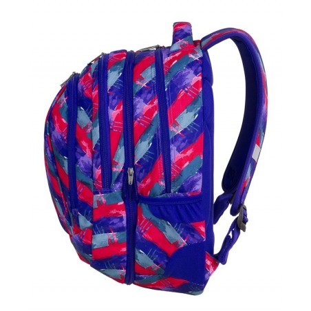 Plecak szkolny CoolPack CP COMBO VIBRANT LINES w rozmazane pasy - 2w1 - A487