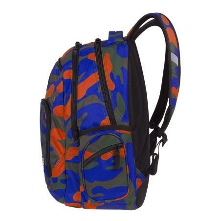 Plecak szkolny COOLPACK CP BREAK CAMOUFLAGE TANGERINE pomarańczowe moro - A339