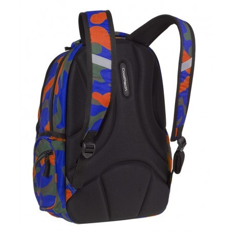 Plecak szkolny COOLPACK CP BREAK CAMOUFLAGE TANGERINE pomarańczowe moro - A339