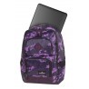 Plecak szkolny CoolPack CP UNIT FLOCK CAMO VIOLET fioletowe moro kieszeń na laptop - A554