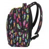 Plecak do klas 1-3 CoolPack CP PRIME FEATHERS w kolorowe piórka dla dziewczynki - A233 + GRATIS COOLER BAG