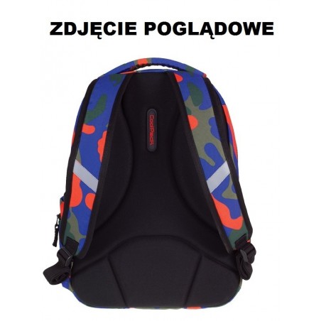 Plecak czarny dla chłopaka COOLPACK CP BREAK SNOW BLACK/SILVER