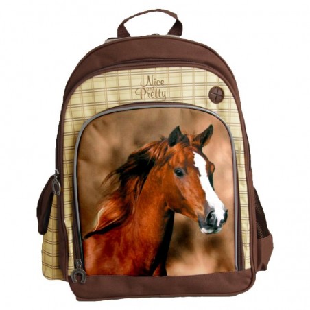 Plecak szkolny z koniem