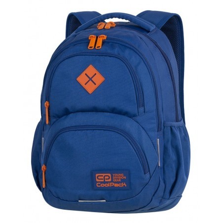 Plecak szkolny CoolPack CP DART TEAL/ORANGE niebieski - A395