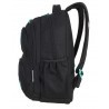 Plecak szkolny CoolPack CP DART BLACK/MINT czarny z miętowymi akcentami - A396