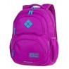 Plecak szkolny CoolPack CP DART PINK/JADE dla dziewczyn różowy niebieskie dodatki - A398