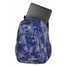 Plecak szkolny CoolPack CP BASIC PLUS MISTY GREEN mgła na niebieskim tle zielone akcenty kieszeń na laptop - A155