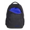 Plecak szkolny CooTopolPack CP BASIC PLUS TOPOGRAPY BLUE czarny z niebieskimi elementami w izolinie - A147