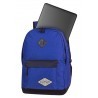 Plecak młodzieżowy CoolPack CP SCOUT COBALT NET kobaltowy czarne elementy kieszeń na laptop - A121