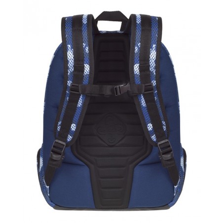 Plecak sportowy moro niebieski siatka CoolPack CP IMPACT II CAMO MESH BLUE - A548