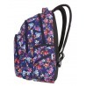 Plecak szkolny CoolPack CP FLASH TROPICAL BLUISH kwiecista łąka A221 dla dziewczyny + POMPON GRATIS