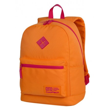 Plecak miejski pomarańczowy neon CoolPack CP CROSS EVA NEON ORANGE - A455