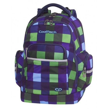 Plecak szkolny CoolPack CP BRICK CRISS CROSS w kolorową kratkę - A515