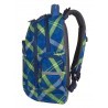Plecak szkolny zielona krata niebieski CoolPack CP BRICK SPRINGFIELD