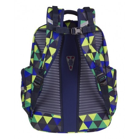 Plecak szkolny kolorowe trójkąty CoolPack CP BRICK PRISM ILLUSION