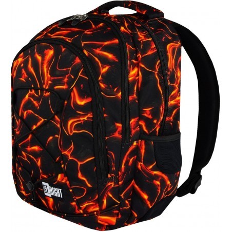 Plecak szkolny 32 ST.RIGHT LAVA gorąca lawa modny wzór dla chłopaka