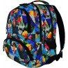 Plecak szkolny ST.RIGHT PARADISE rajska wyspa kwiaty - BP07