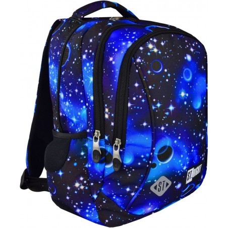 Plecak dla pierwszoklasisty ST.RIGHT COSMOS galaktyka niebieski - BP26