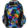 Plecak szkolny ST.RIGHT PARADISE rajska wyspa kolorowe kwiaty - BP02