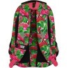 Plecak szkolny ST.RIGHT FLAMINGO PINK & GREEN różowe flamingi - BP25