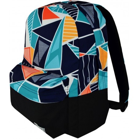 Plecak miejski ST.RIGHT ICE BLUE trójkąty kolorowa abstrakcja na laptopa dla ucznia