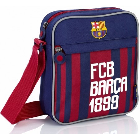 Torebka na ramię FC Barcelona Barca w granatowe paski - FC-175