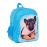 Plecak szkolny Rachael Hale niebieski z psem