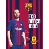 Zeszyt A5 32 kartkowy gruba linia FC Barcelona piłkarze MIX WZORÓW
