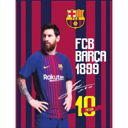 Zeszyt A5 60 kartkowy w kratkę FC Barcelona piłkarze MIX WZORÓW