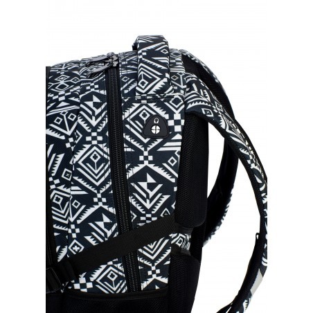 Plecak szkolny HEAD aztecki, czarno-biały - HD-74 D