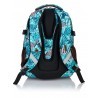 Plecak szkolny HEAD niebieskie tropiki liście młodzieżowy styl