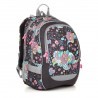 Plecak szkolny Topgal pastelowe kwiaty hippie CODA 18006 G