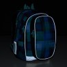 Plecak szkolny Topgal niebieski w kratkę MIRA 18014 B