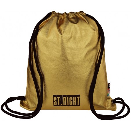 Worek / plecak na sznurkach ST.RIGHT GOLD złoty dla dziewczyny