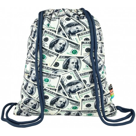 Worek / plecak na sznurkach ST.RIGHT DOLLARS dolary banknoty