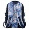 Plecak szkolny dziewczęcy marmurkowy jeans i kwiatki BackUP G 44