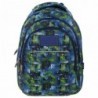 Plecak dla chłopaka BackUP H 30 do szkoły niebiesko-zielony