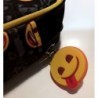 Piórnik Emoji z wyposażeniem wielofunkcyjny w emotki