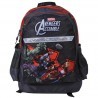 Plecak szkolny Avengers szaro czerwony z odblaskiem
