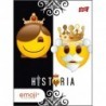 HISTORIA Zeszyt EMOJI w formacie A5 / 60k. KRATKA w emotki queen king