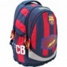 Plecak szkolny FC Barcelona ergonomiczy czerwono granatowy