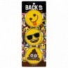 Plecak z emotikonami BackUP EMOJI H 30 + 3 wymienne emotki