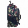 Plecak na kółkach tropikalny hibiskus BackUP K 12 - SŁUCHAWKI gratis
