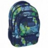 Niebieski plecak szkolny + słuchawki BackUP C 22