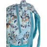 Plecak szkolny HEAD błękitny w drobne listki HD-247 A